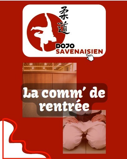 La comm' de rentrée du Dojo Savenaisien