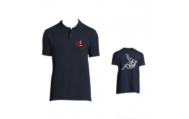 Polo bleu 11346